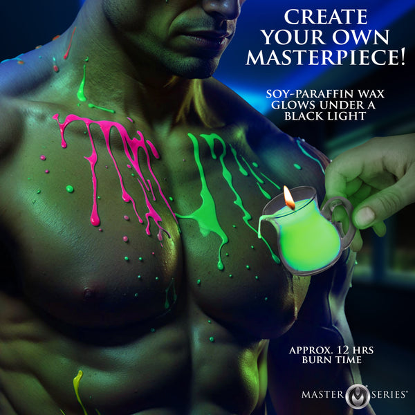 Blacklight Wax Play Pitchers