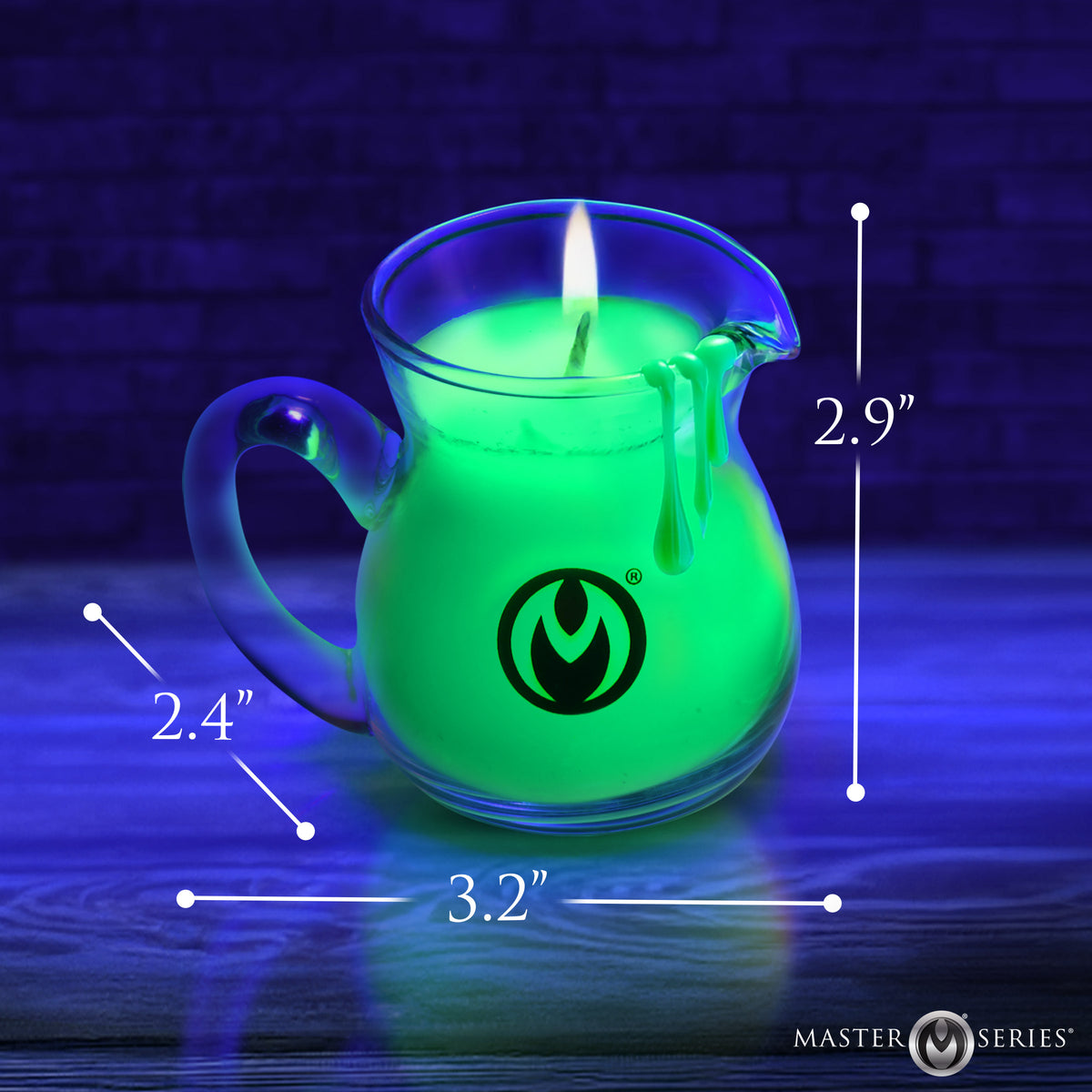 Blacklight Wax Play Pitchers
