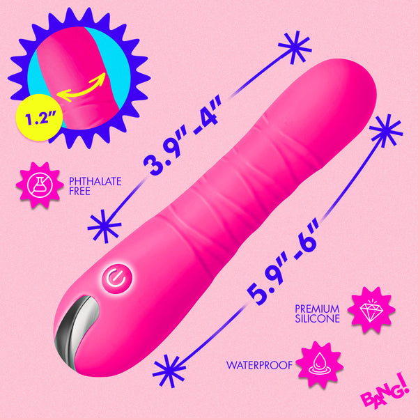 New Thrusting Silicone Dildo -