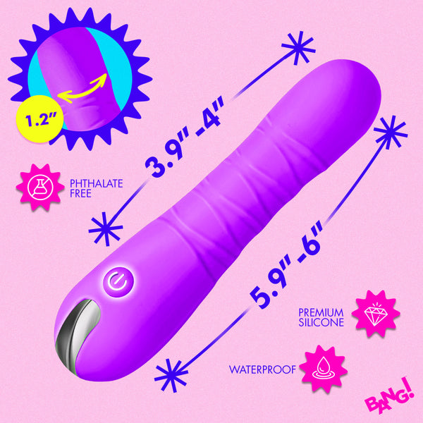 New Thrusting Silicone Dildo -