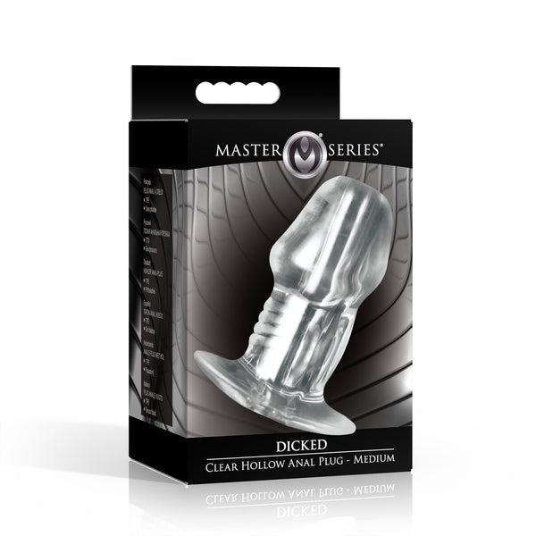 Dicked  Hollow Anal Plug -