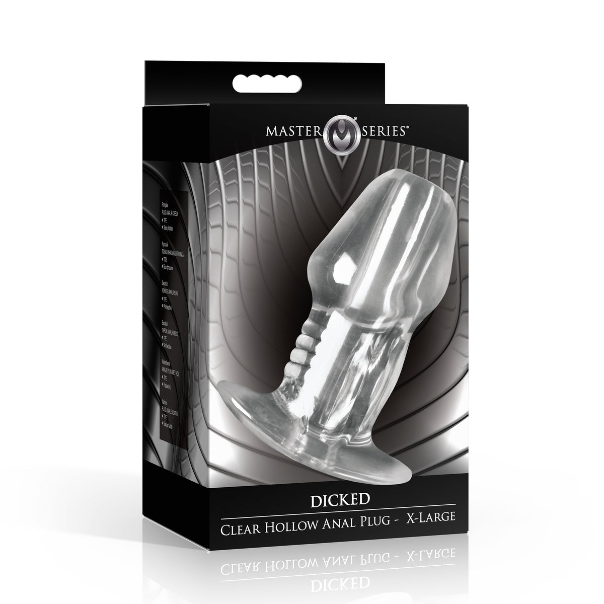 Dicked  Hollow Anal Plug -