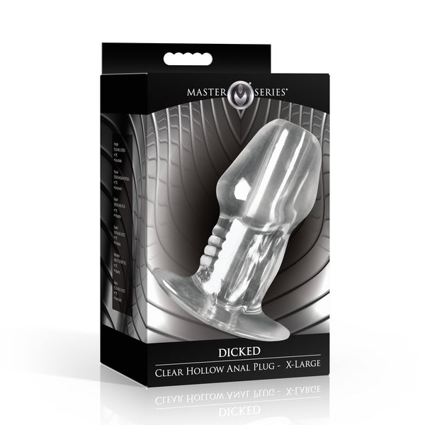 Dicked  Hollow Anal Plug -