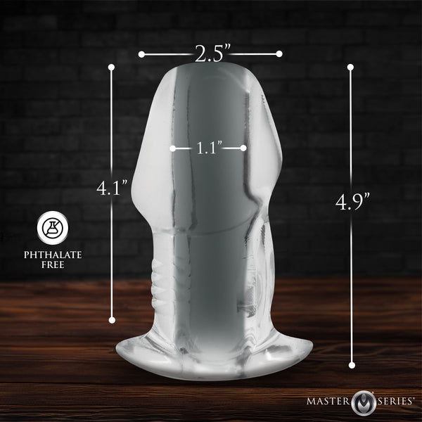 Dicked  Hollow Anal Plug -