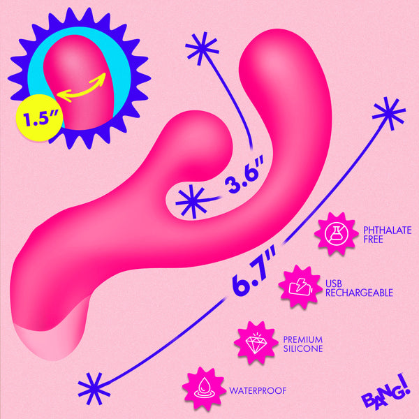 Gyro Rabbit Silicone Vibrator -