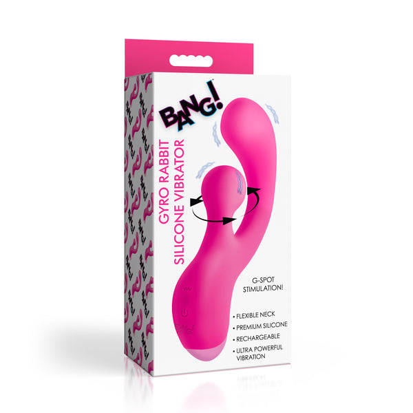 Gyro Rabbit Silicone Vibrator -
