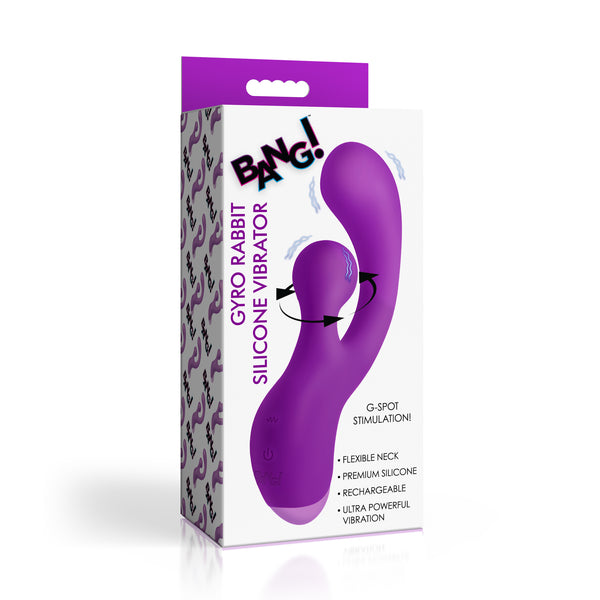 Gyro Rabbit Silicone Vibrator -