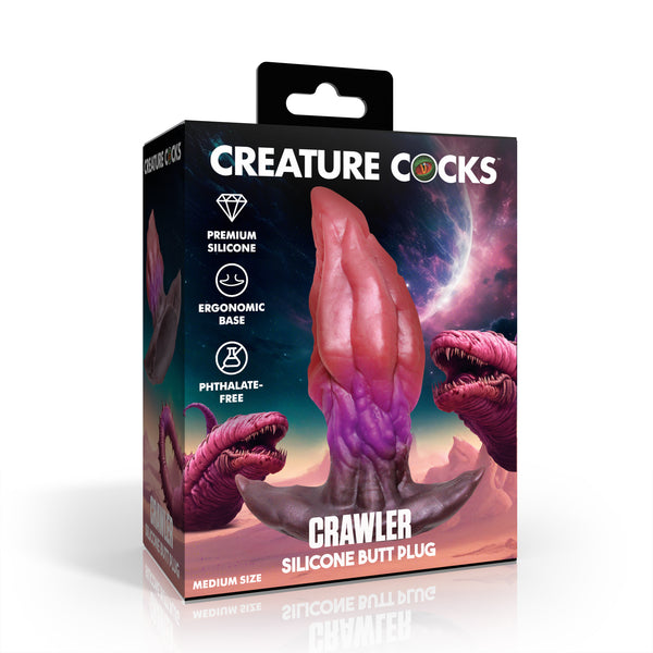 Crawler Silicone Butt Plug -