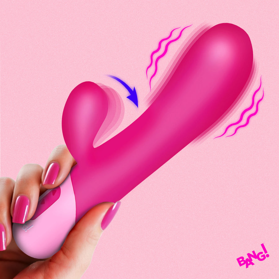 Clit Tapping Vibrating Rabbit -
