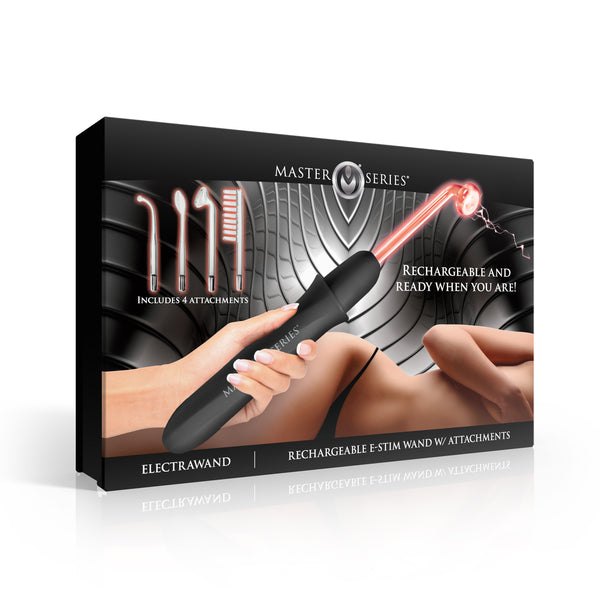 Elektrawand Rechargeable Violet Wand with Attachments -