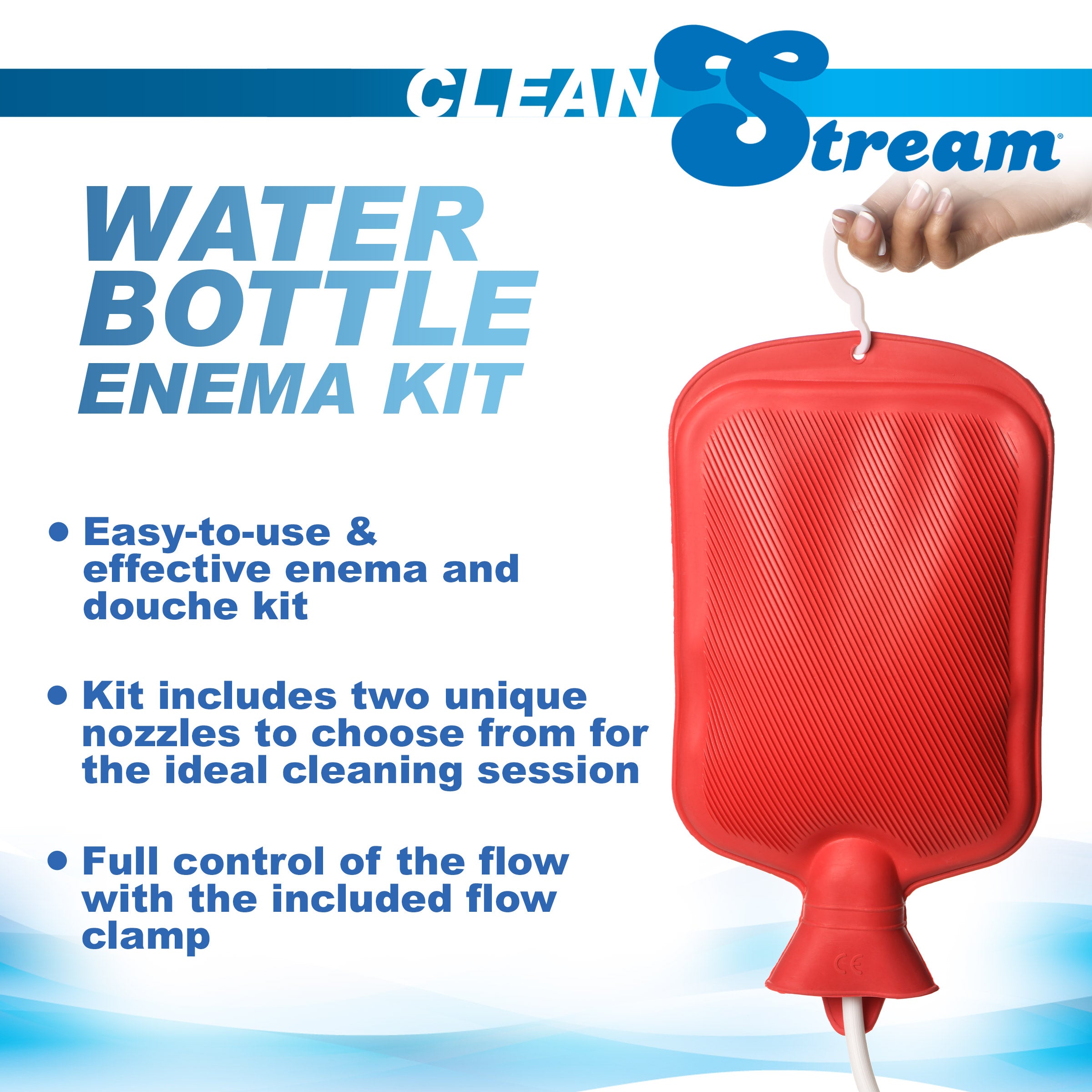 CleanStream Water Bottle Douche Kit