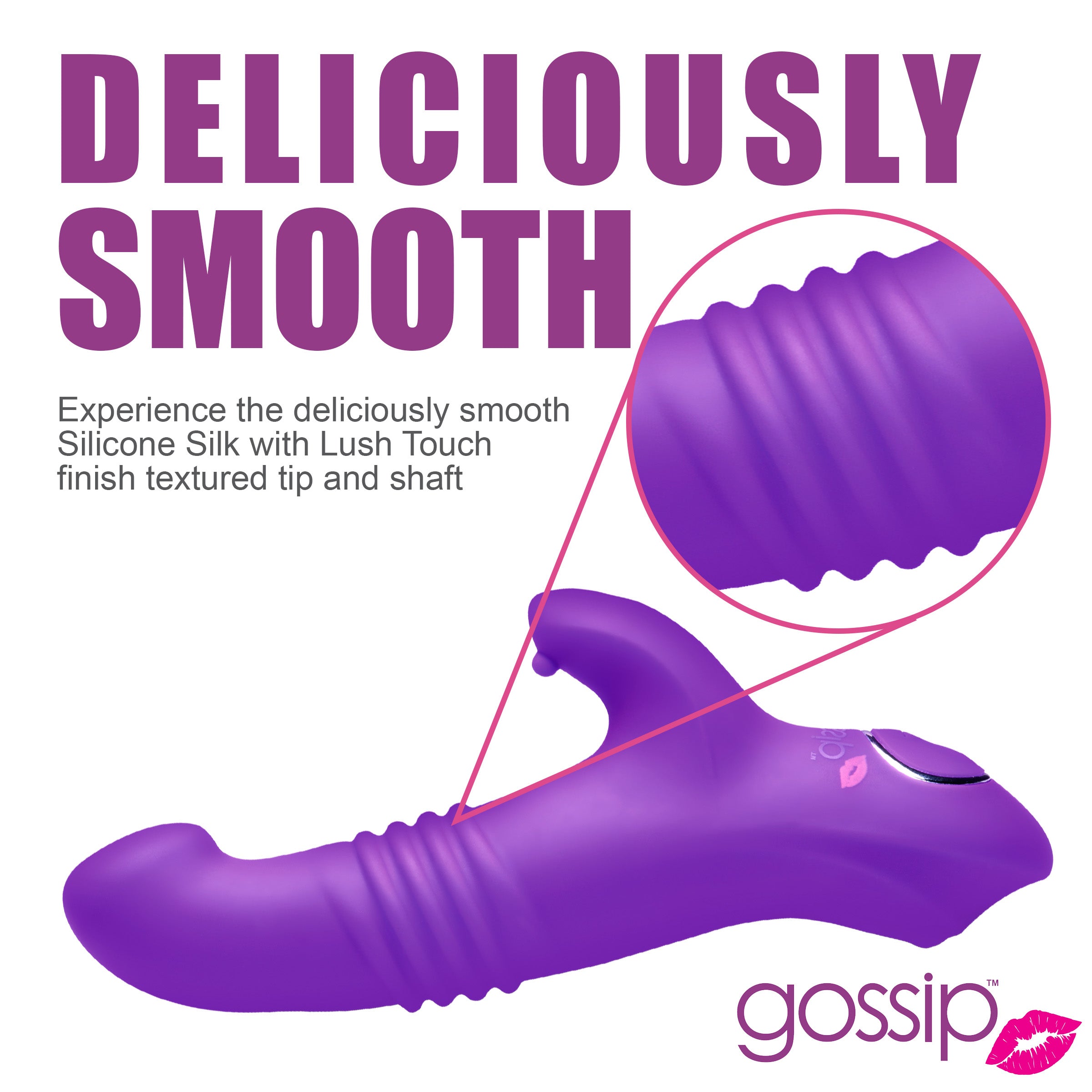 Blaster 7X Thrusting Silicone Rabbit Vibrator -