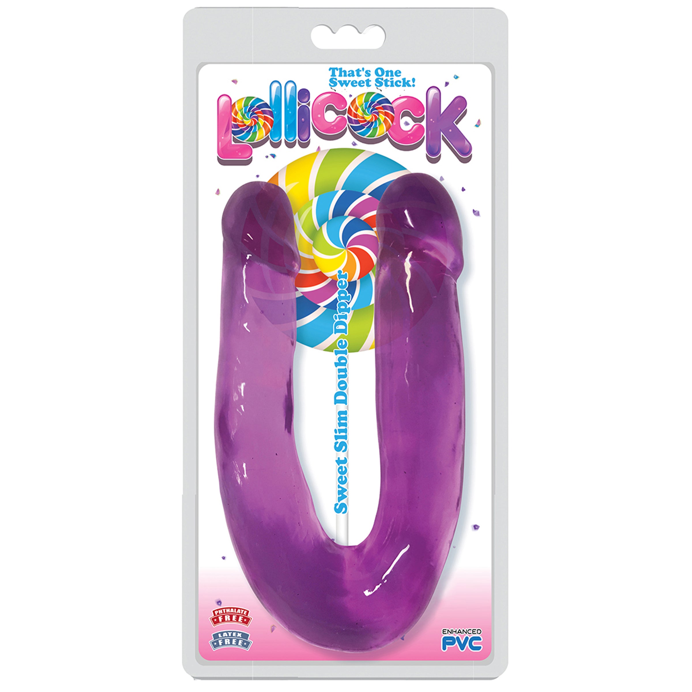 Lollicock Sweet Slim Stick Double Dildo