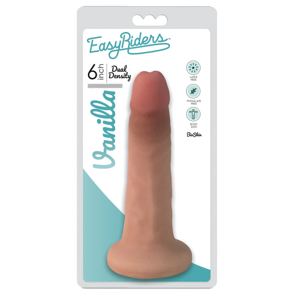 Easy Riders 6 Inch Dual Density Dildo -