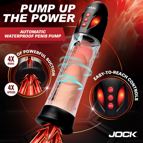 Power Up Automatic Waterproof Penis Pump