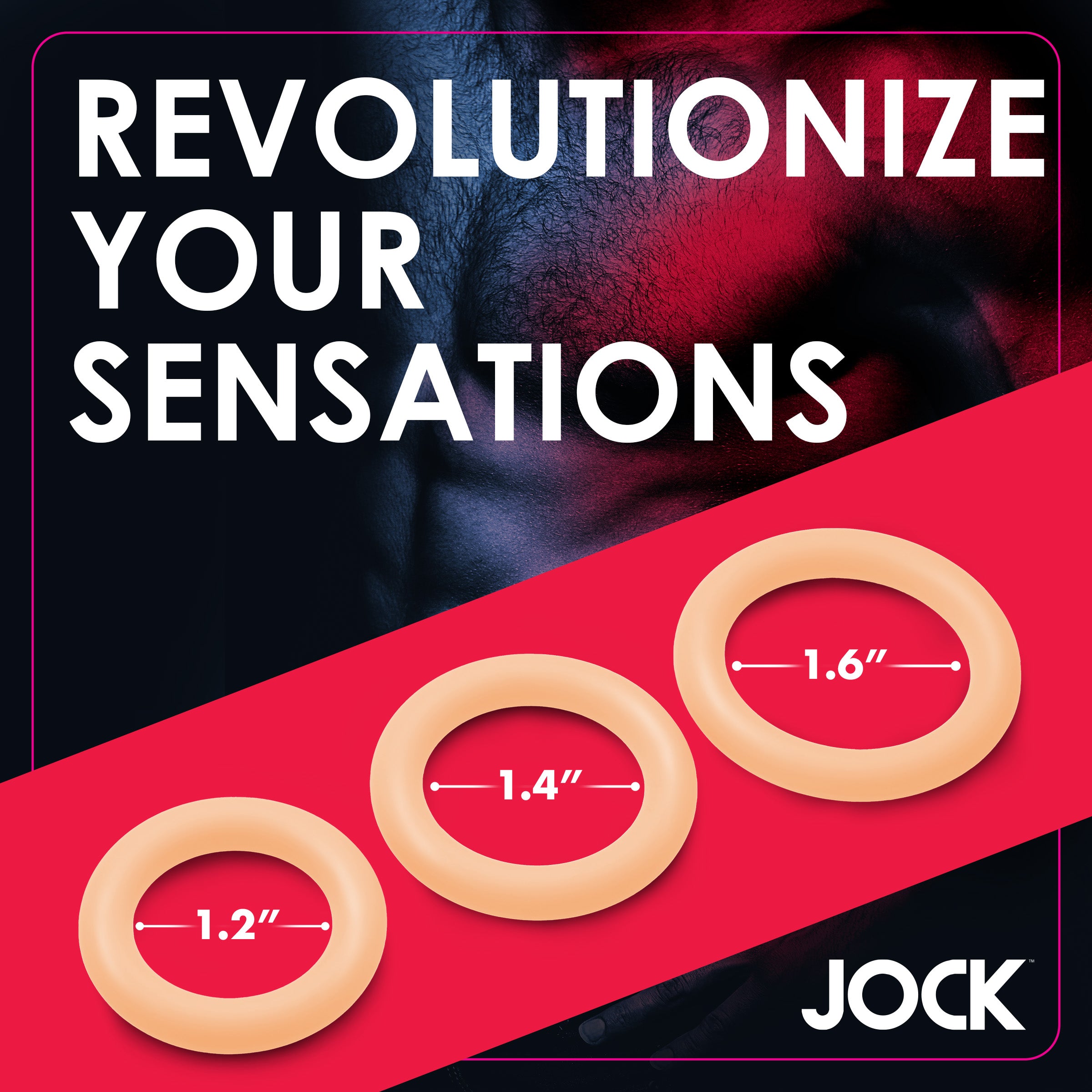 Discreet Silicone Cock Ring Set - Light