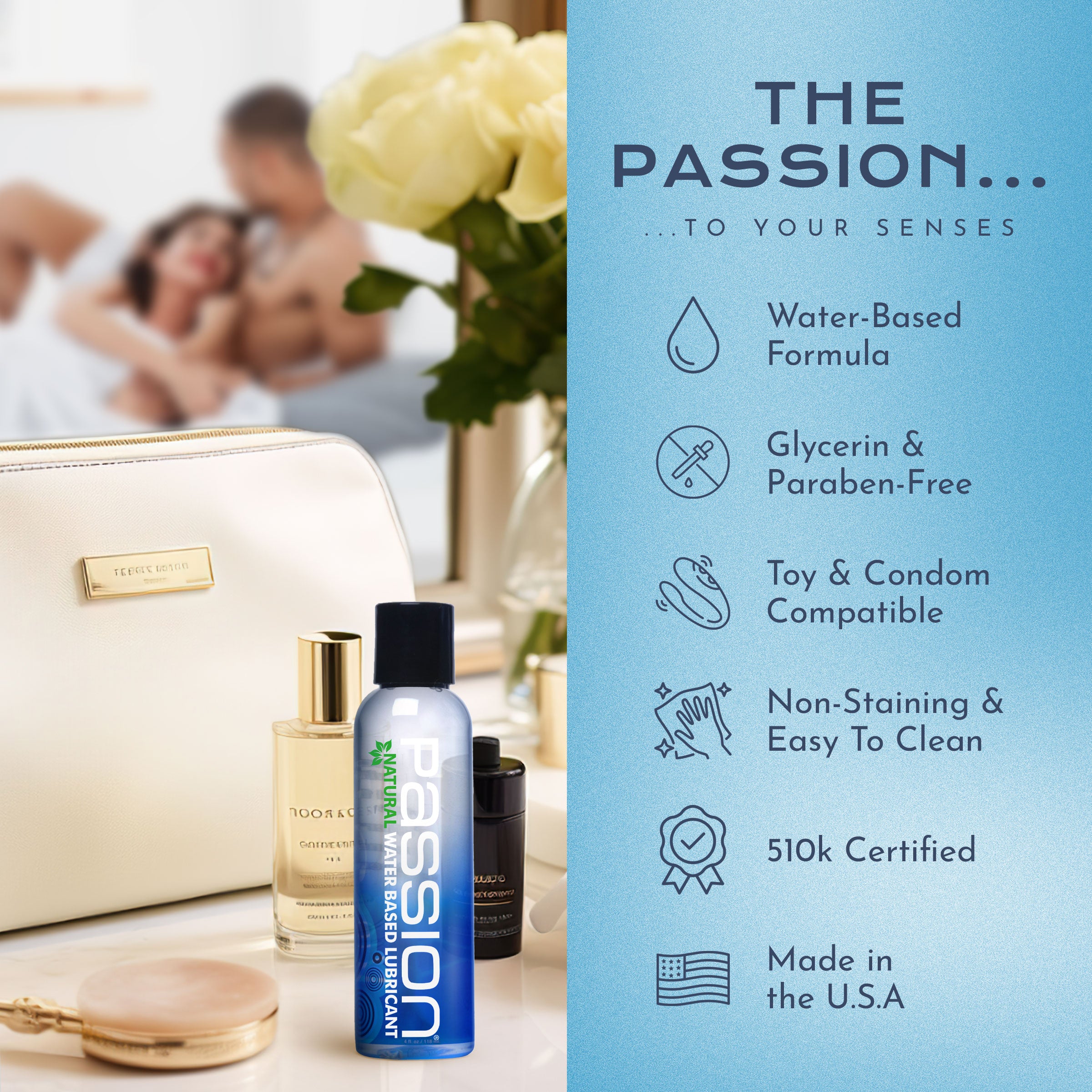 Passion Natural Water-Based Lubricant