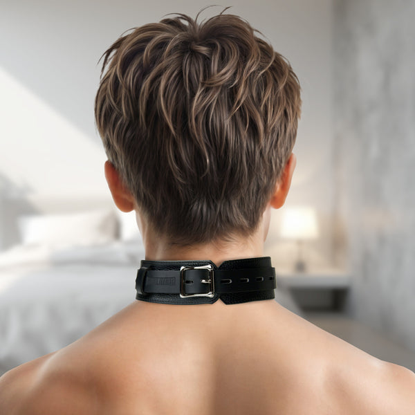 Strict Leather Deluxe Locking Collar