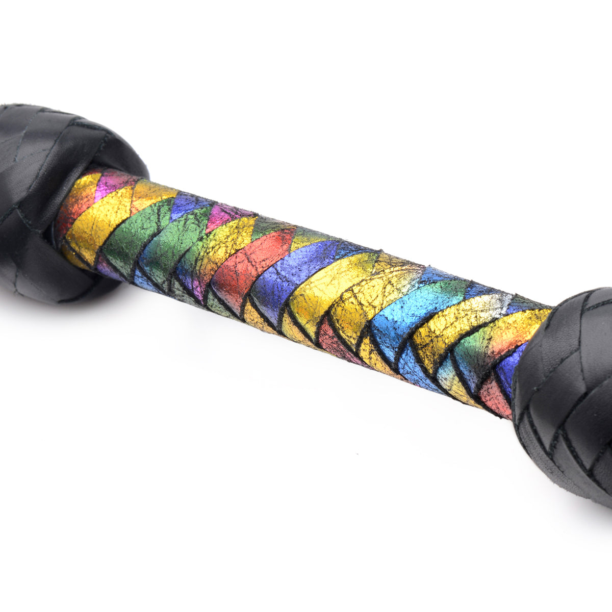 Rainbow Leather Flogger