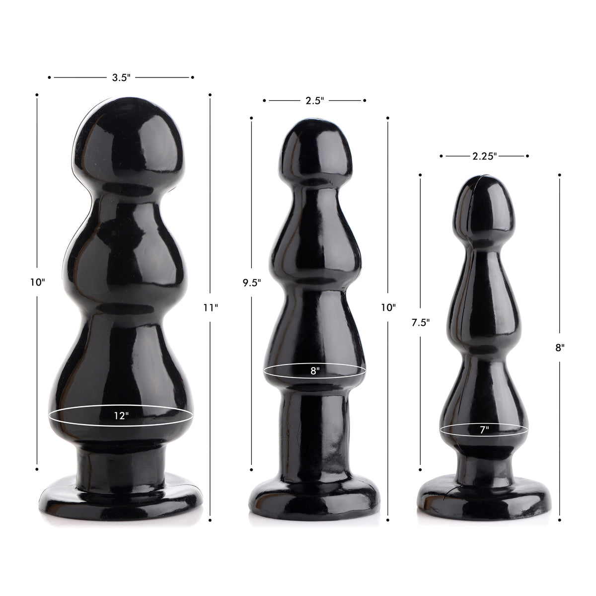 Three Bumps for your Rump Butt Plug-