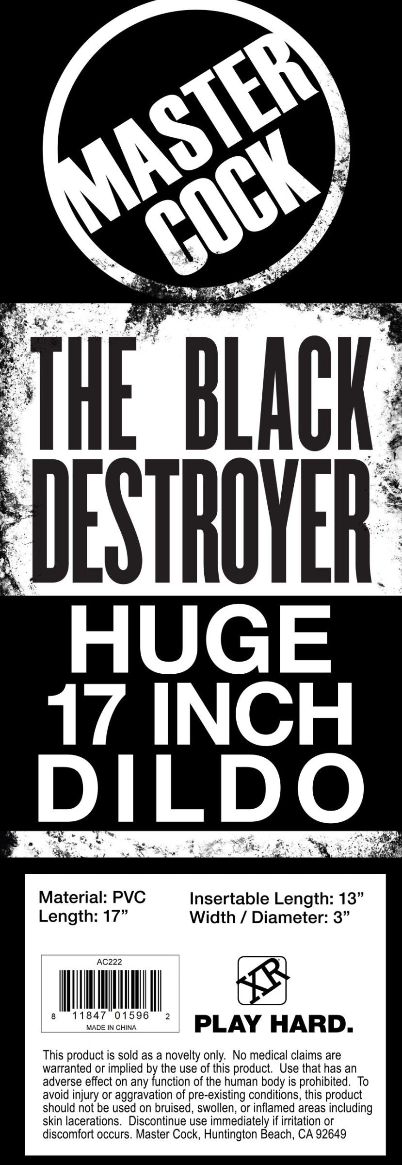 The  Destroyer Huge 17 Inch Dildo