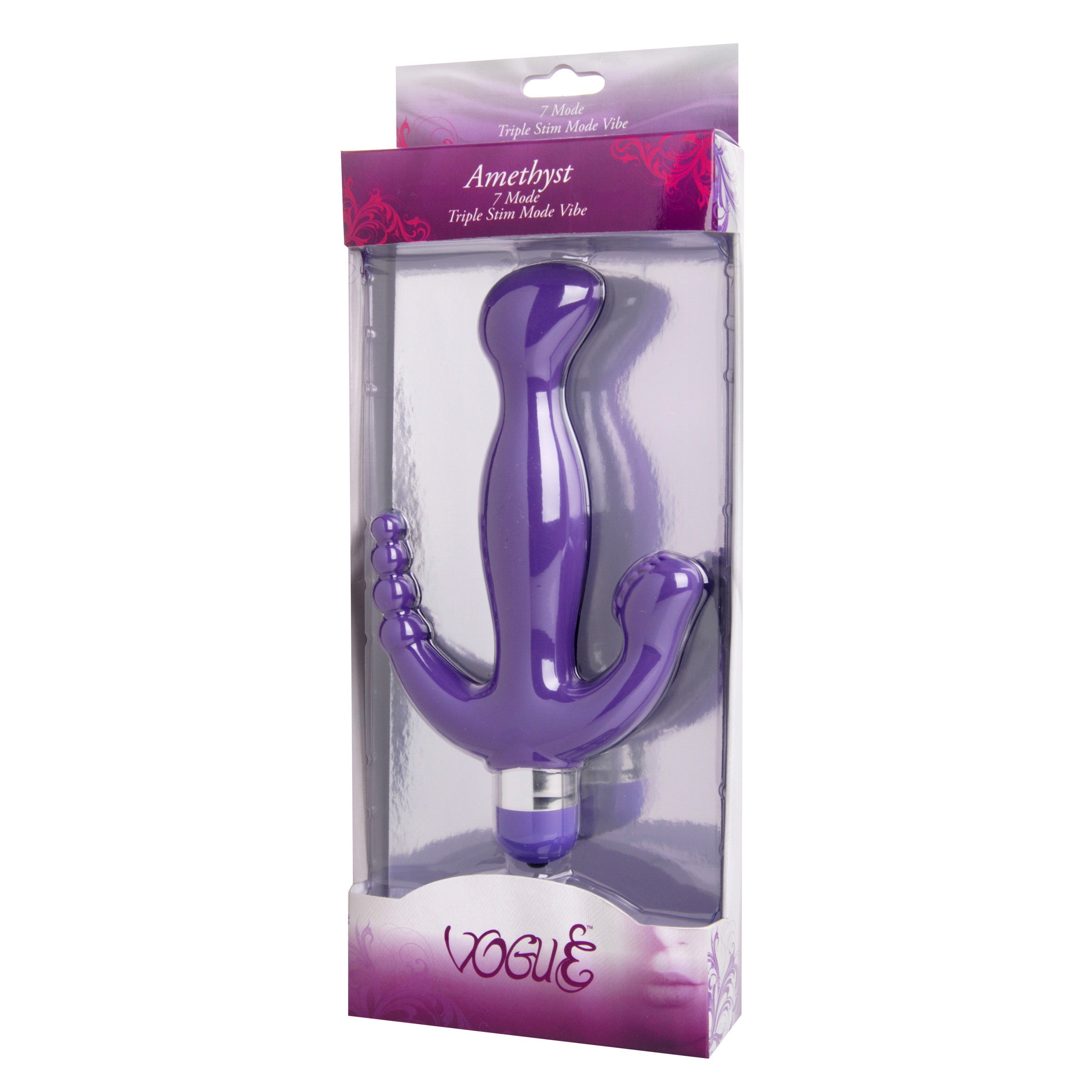 Amethyst 7 Mode Triple Stimulation Vibe