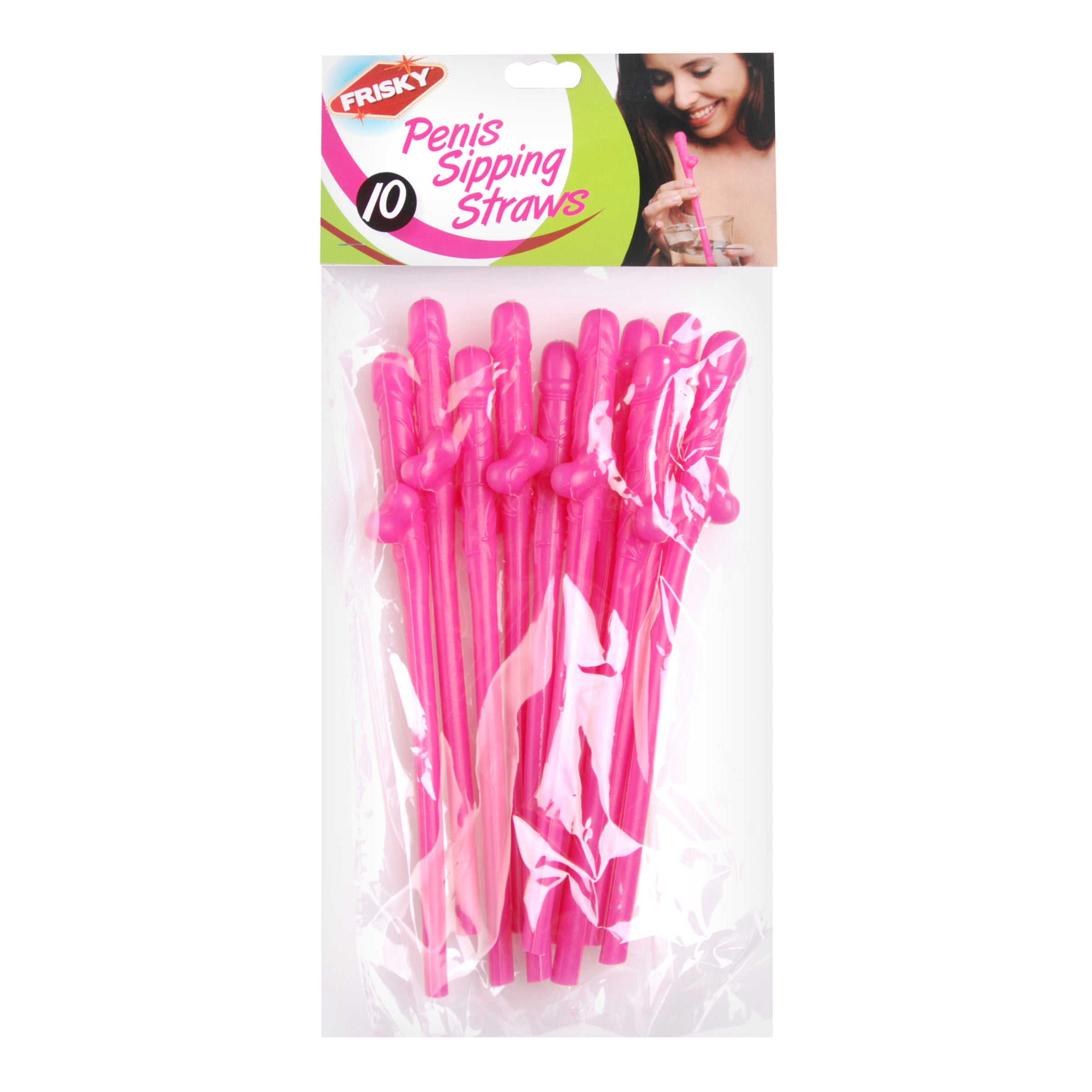 Penis Sipping Straws 10 Pack