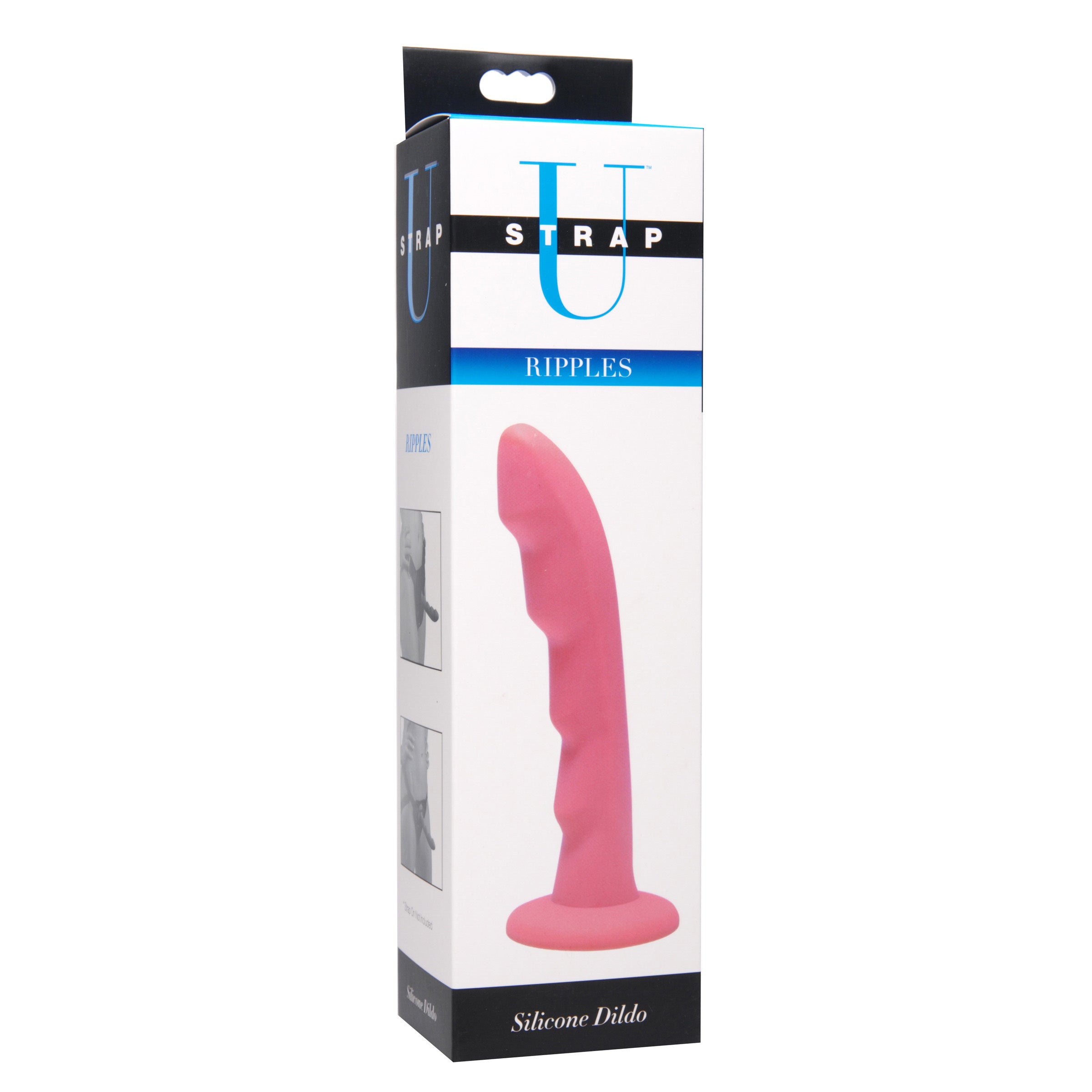 Ripples Silicone Strap On Harness Dildo