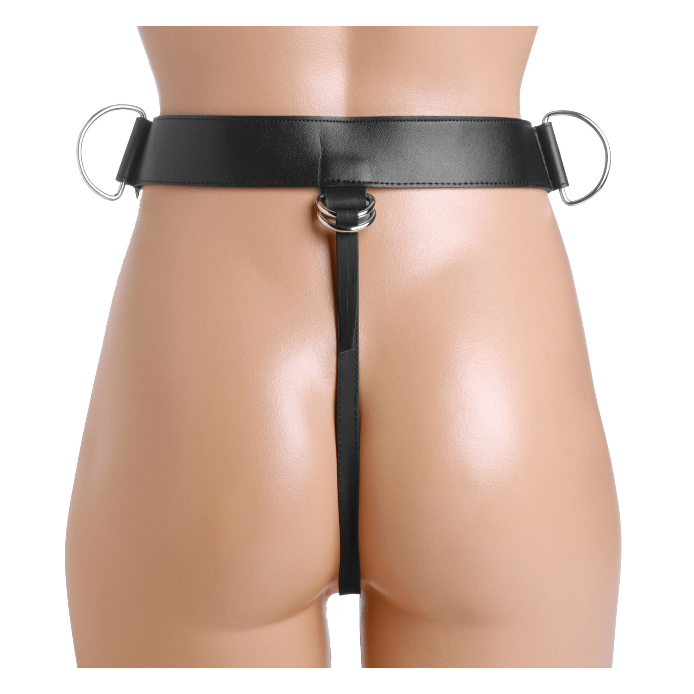 Flaunt Heavy Duty Strap On Harness with Dildo