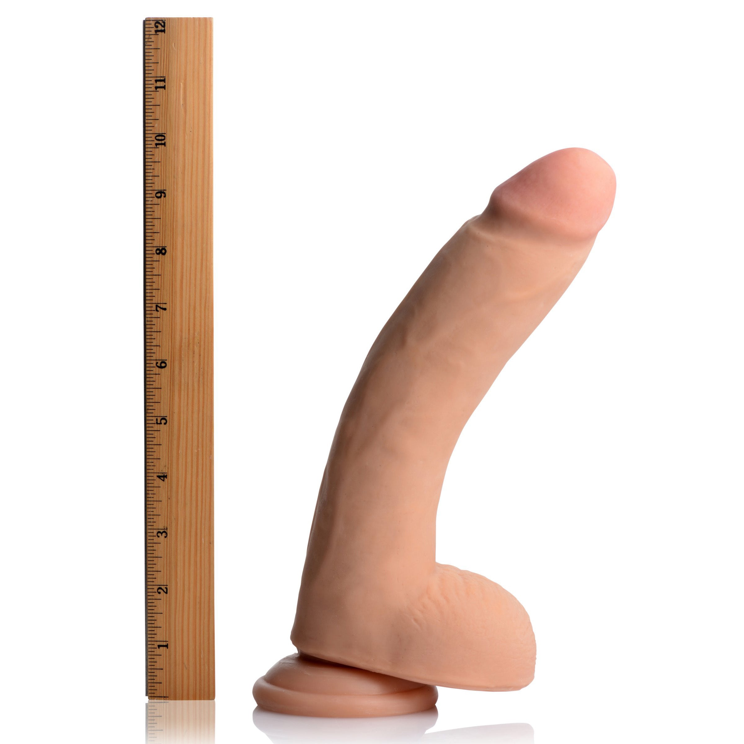 Zach SkinTech Realistic 10 Inch Dildo