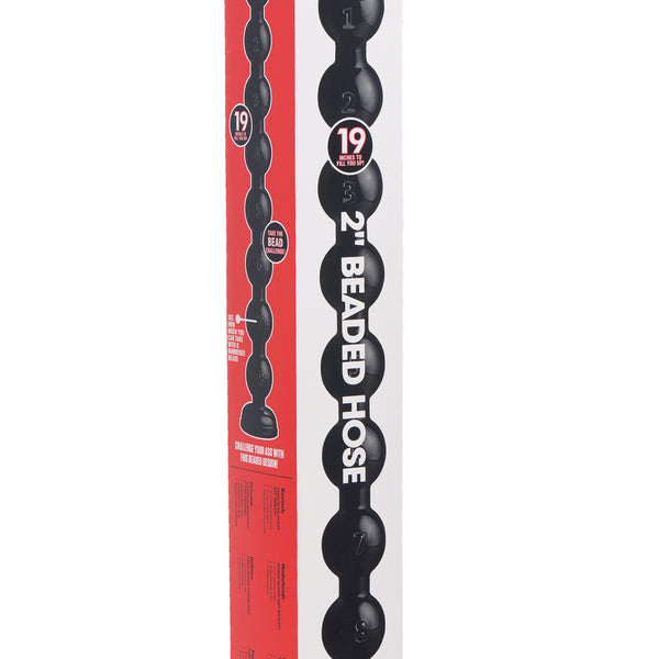 Hosed 19 Inch Beaded Thick Anal Snake