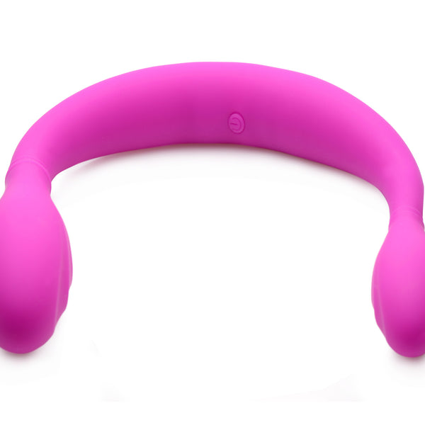 Double Thump 7x Rechargeable Silicone Double Dildo