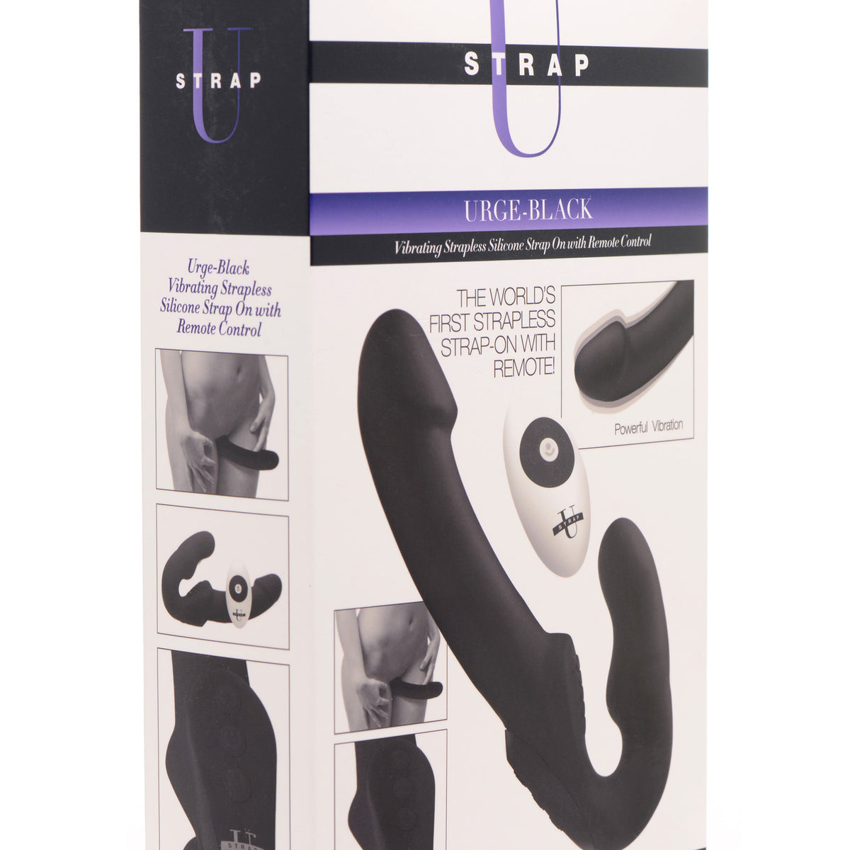 Urge Silicone Strapless Strap On With Remote-