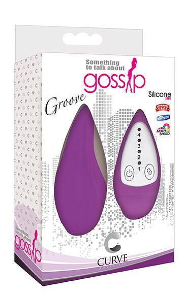 Groove Smooth Silicone Remote Vibe