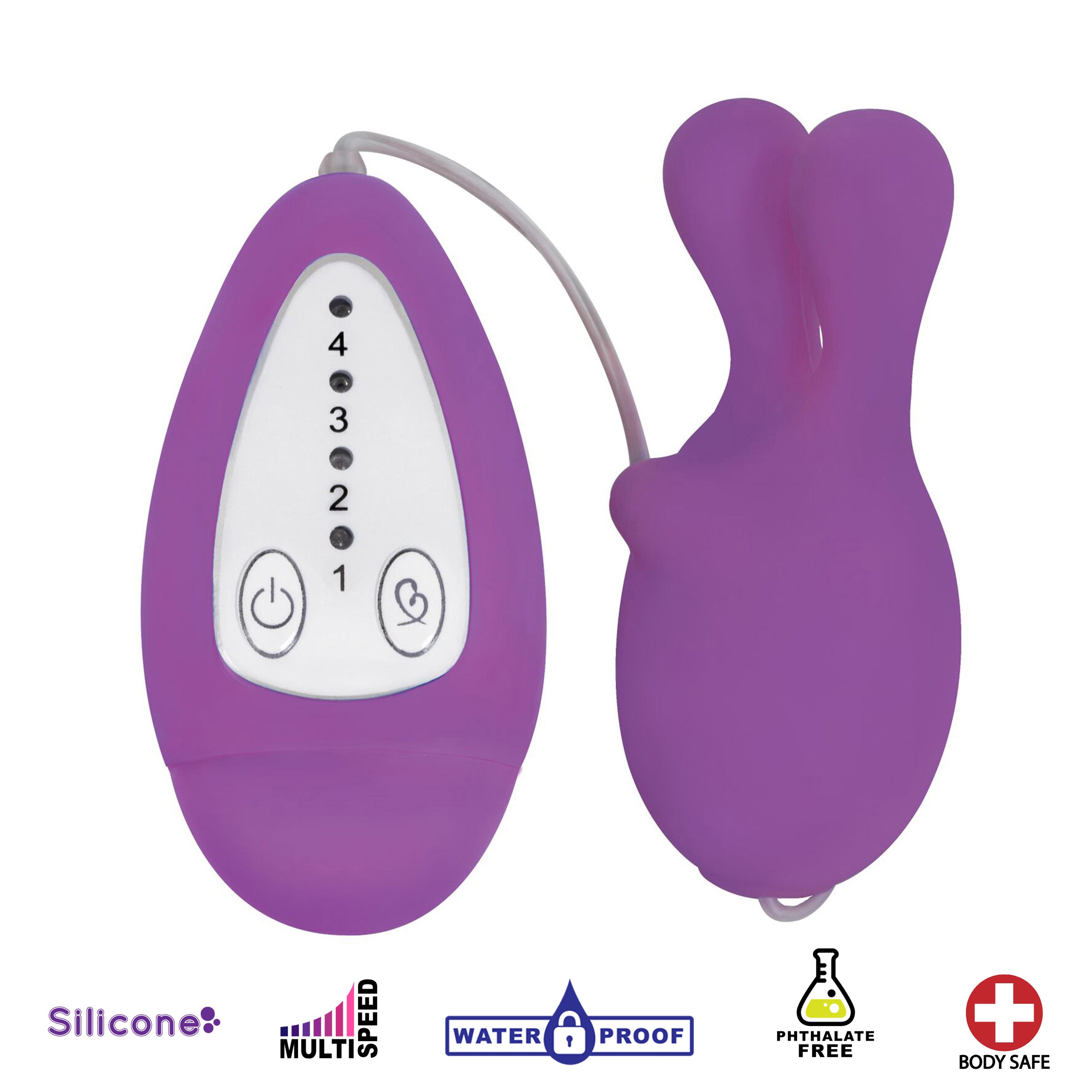 Bounce Silicone Bunny Bullet Vibe-