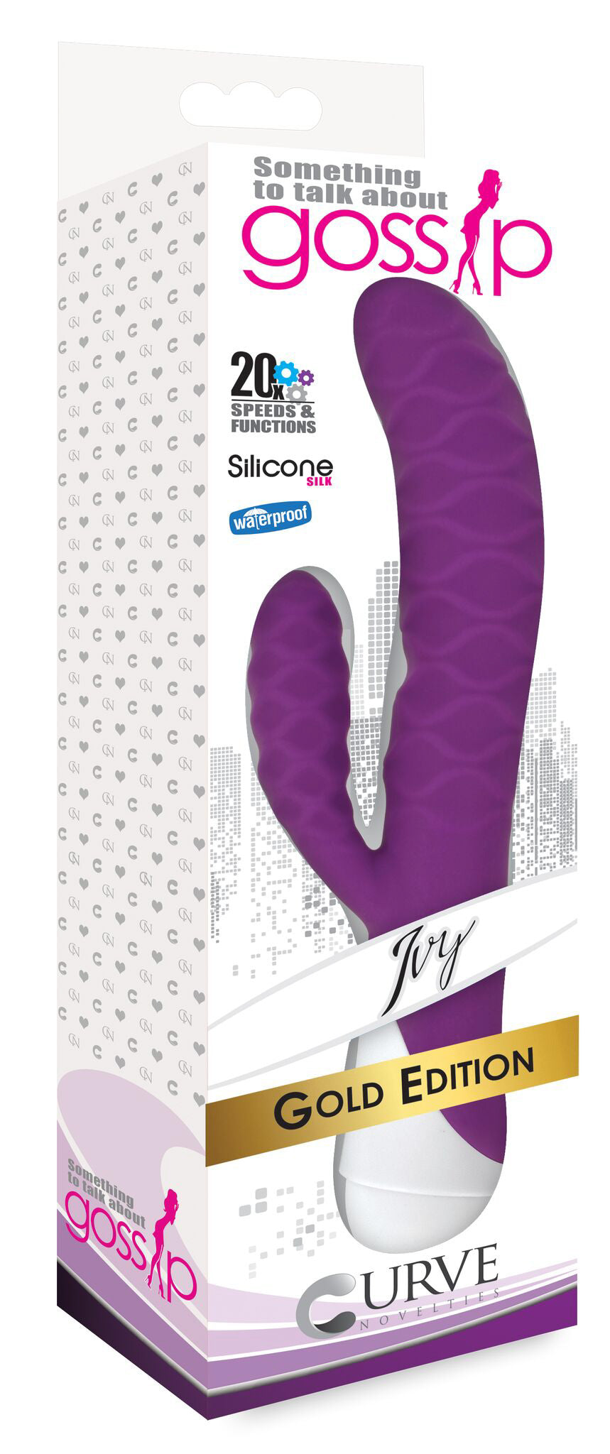 Ivy 20x Wavy Silicone Rabbit Vibe-