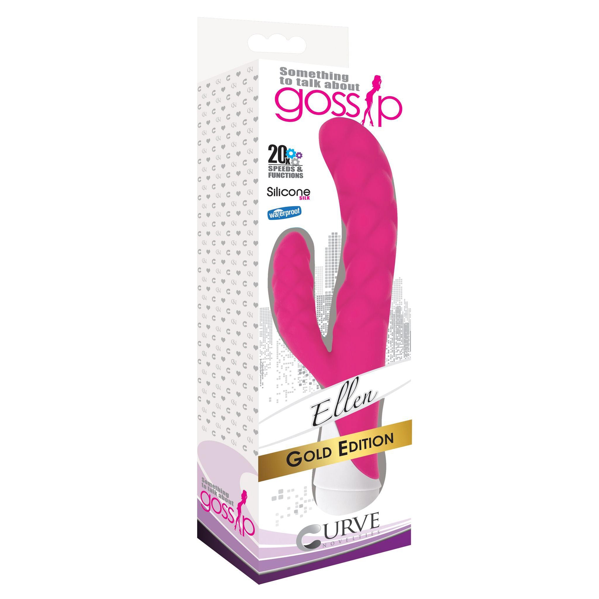 Ellen 20x Silicone Vibrator –