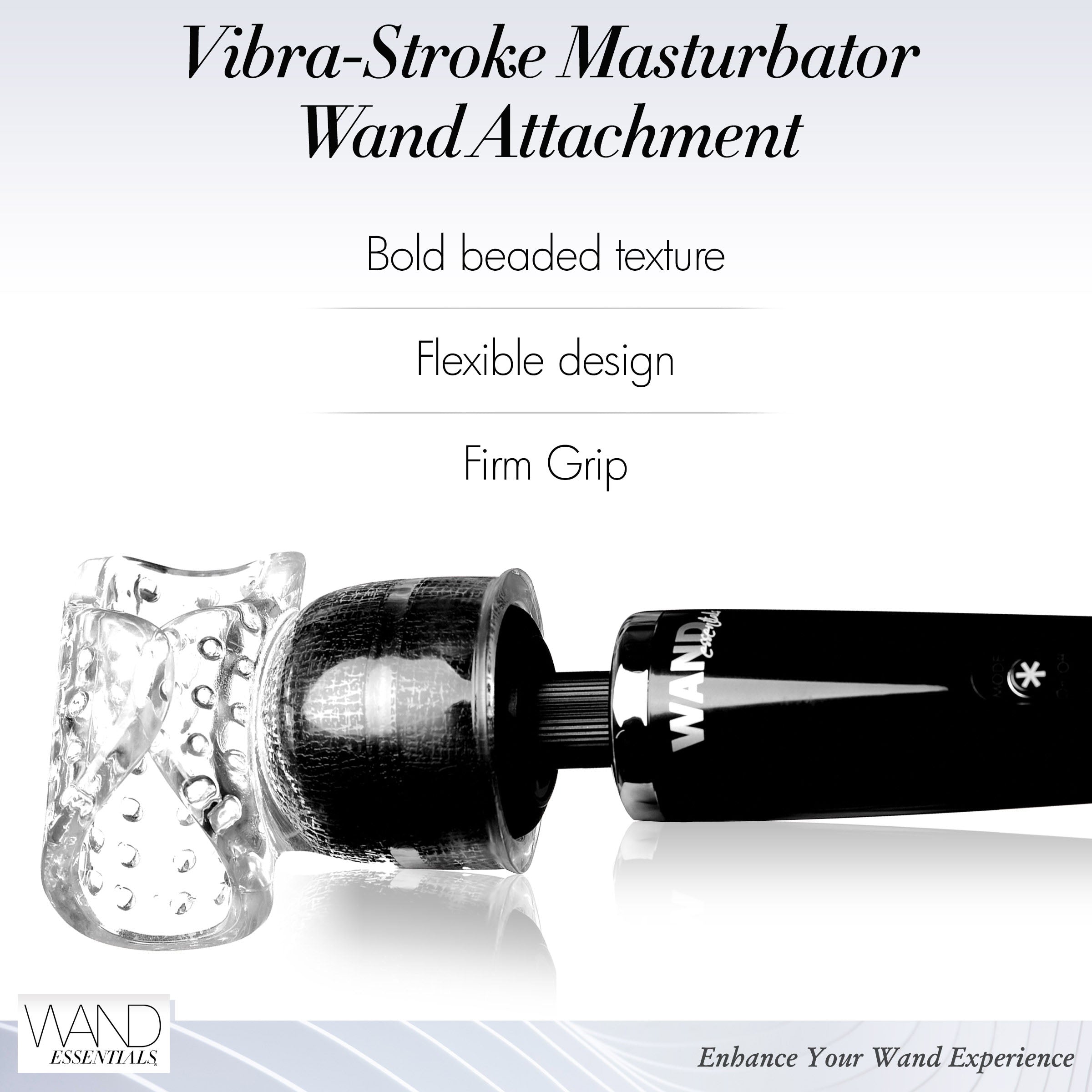 Vibra-Stroke Masturbator Wand Attachement