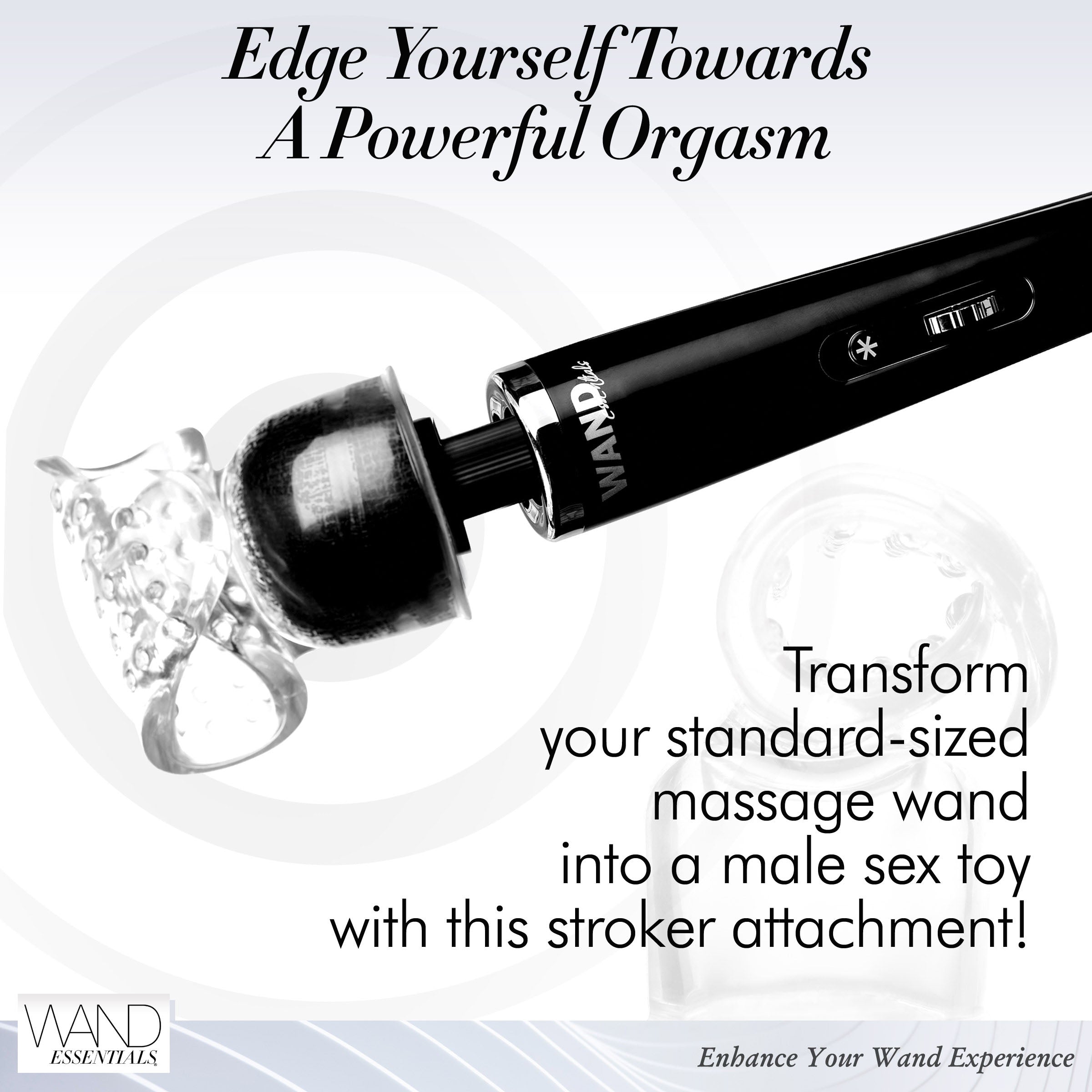 Vibra-Stroke Masturbator Wand Attachement