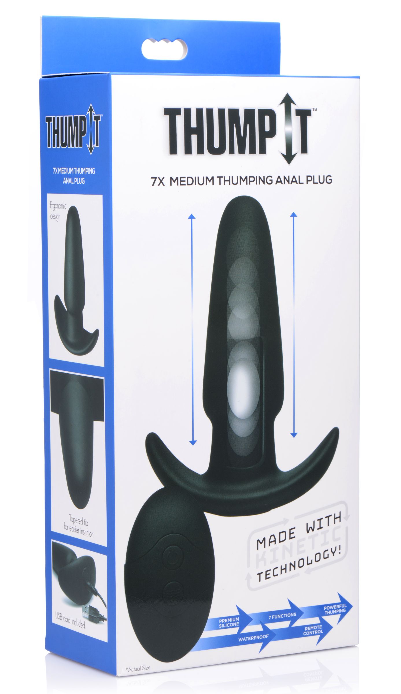 Kinetic Thumping 7X Medium Anal Plug