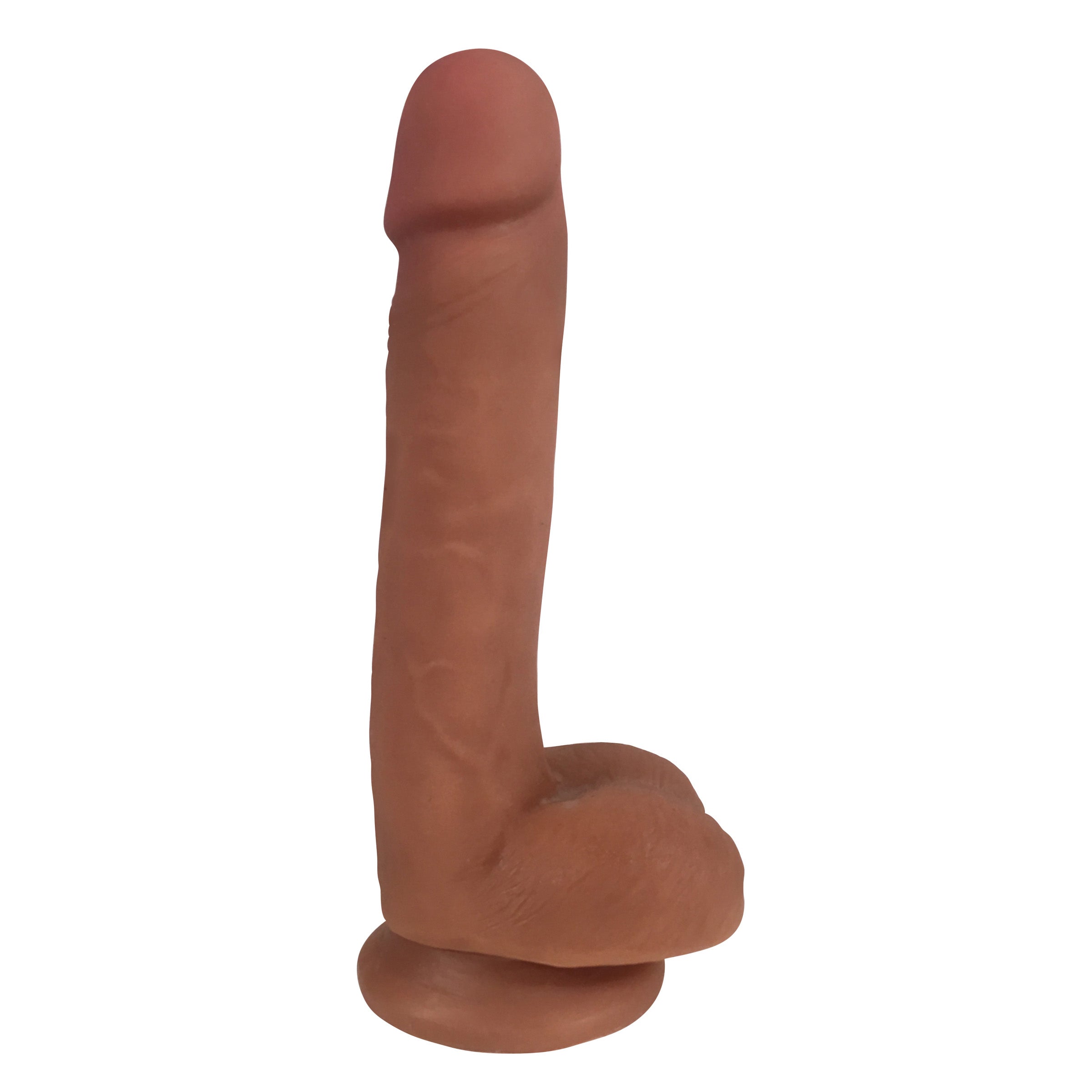 Easy Riders 7 Inch Dual Density Dildo With Balls -