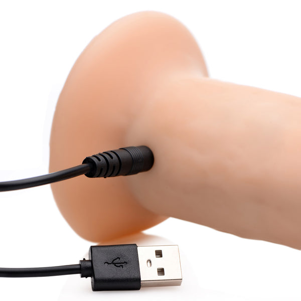 Kinetic Thumping 7X Remote Control Dildo - Large