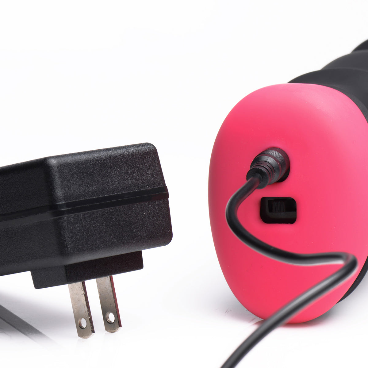 Mega-Pounder Hand-held Thrusting Silicone Dildo