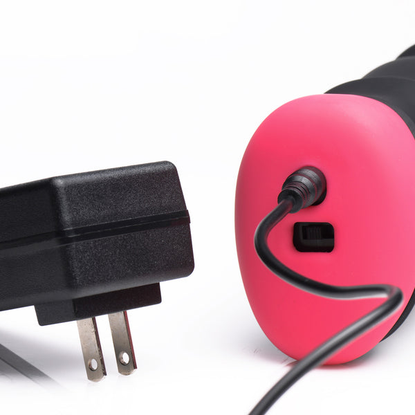 Mega-Pounder Hand-held Thrusting Silicone Dildo