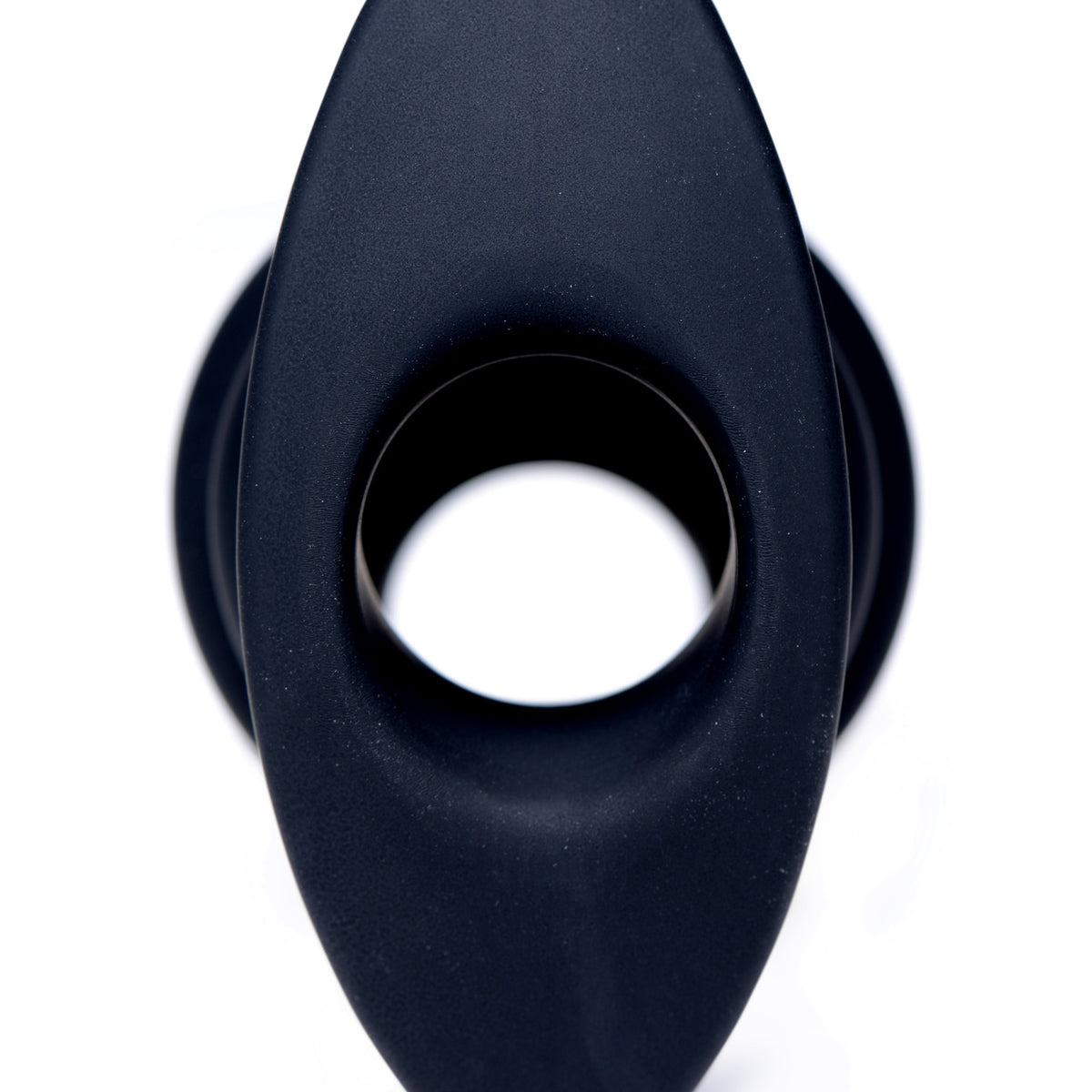 Hive Ass Tunnel Silicone Ribbed Hollow Anal Plug - Small