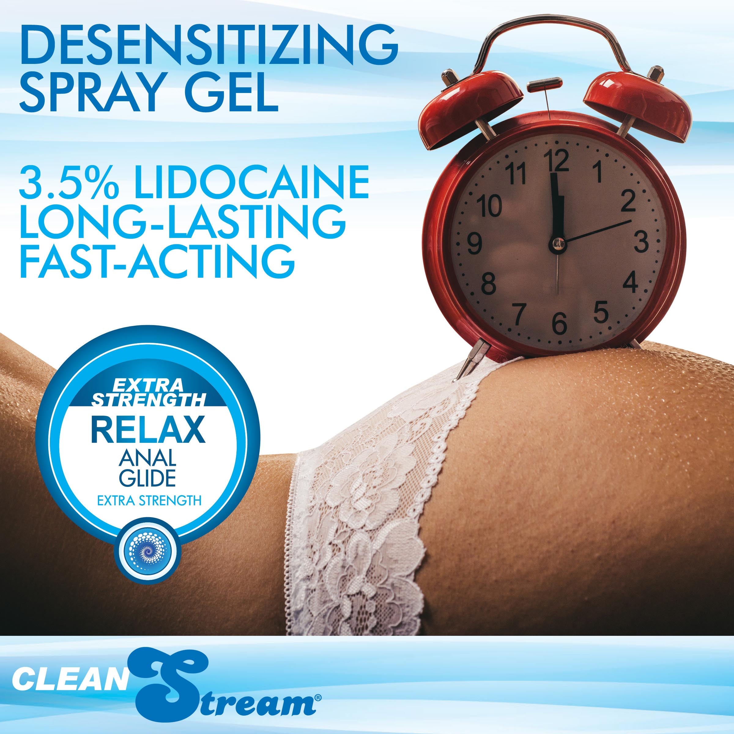 Relax Desensitizing Lubricant With Nozzle Tip - 8 oz.