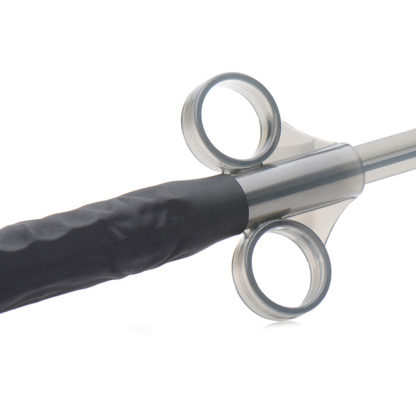 Jizz Shooter Silicone Dildo Lubricant Launcher