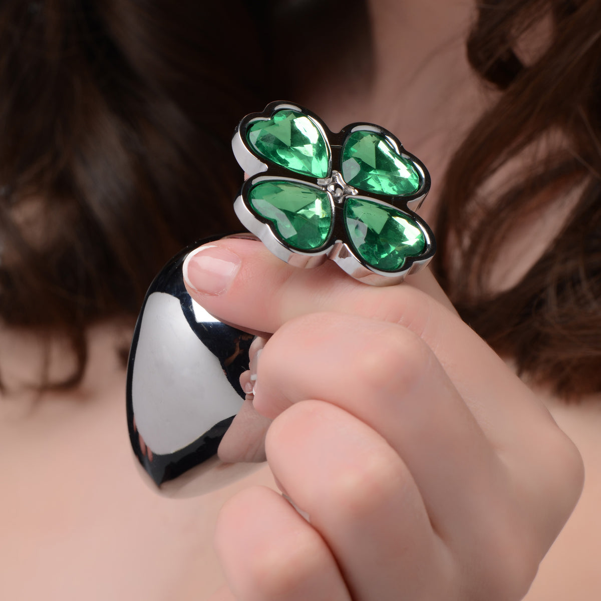 Lucky Clover Gem Anal Plug - Small