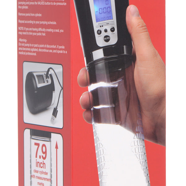 4 Level Power Suction Penis Pump With Built-in Display