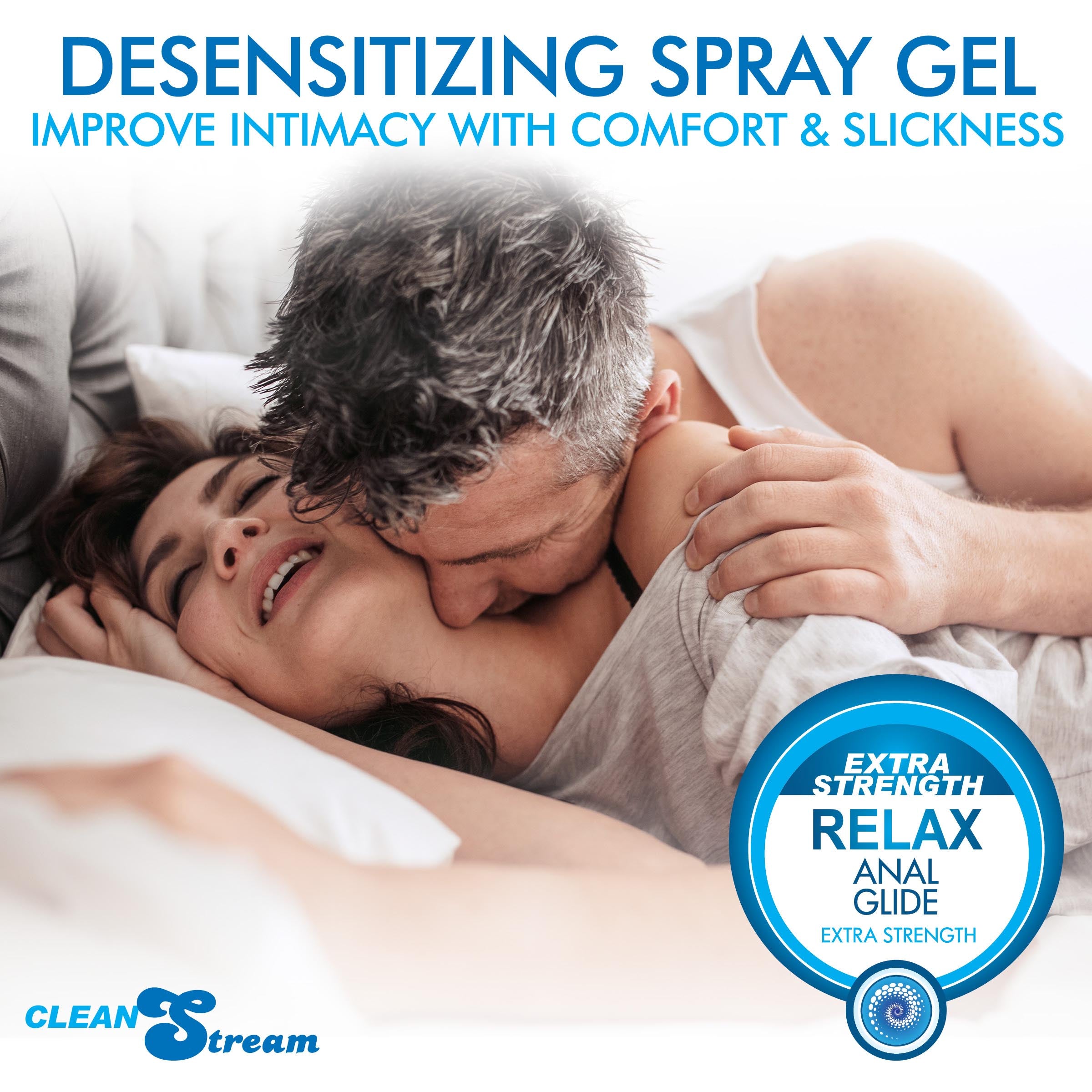 CleanStream Relax Desensitizing Anal Lube with Injector Kit - 4 oz